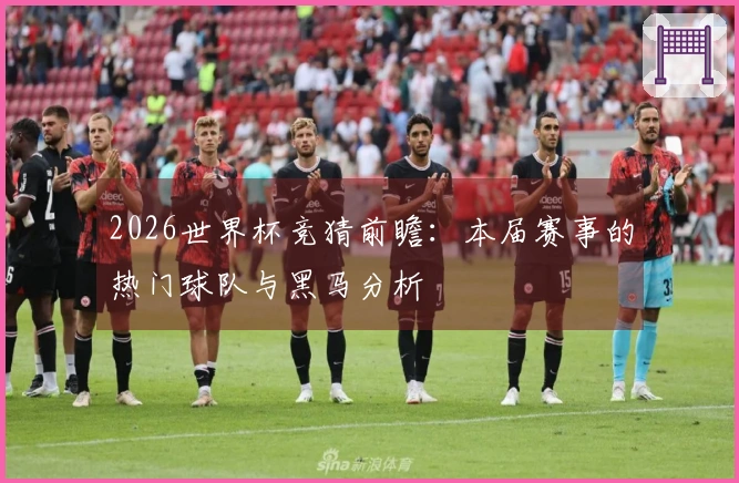 2026世界杯竞猜前瞻：本届赛事的热门球队与黑马分析